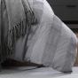 Private Collection Subi Grey Yarn Dyed Jacquard Quilt Cover Set | Super King Bed | Grey